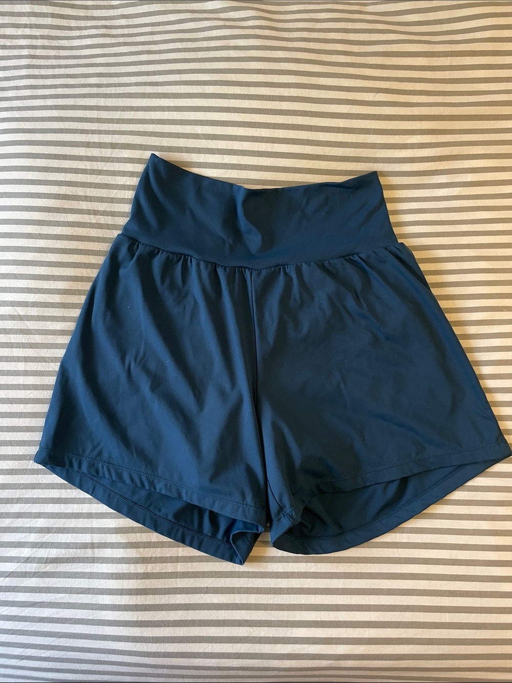 Halara Women’s High-Waist Navy Athletic Shorts